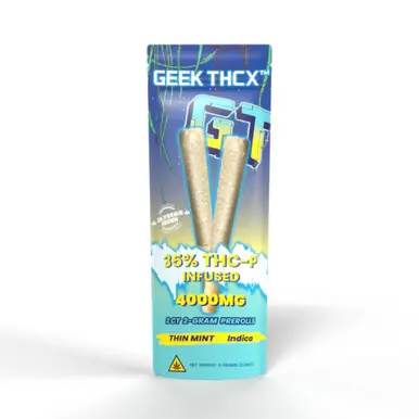 Geek THCX THC-P Infused Prerolls 4G | 2 Count