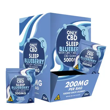 Only CBD Sleep Gummies 200MG | 25COUNT