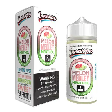 Melon Medley Menthol 100ml E-Juice | Innevape