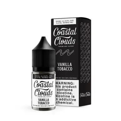 Vanilla Tobacco 30ml Salt E-Juice | Coastal Clouds