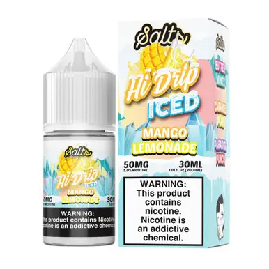 Salts Iced Mango Lemonade 30ml E-Juice | Hi Drip