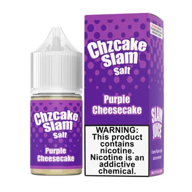 Chzcake Slam Purple Cheesecake Salt 30ml E-Juice