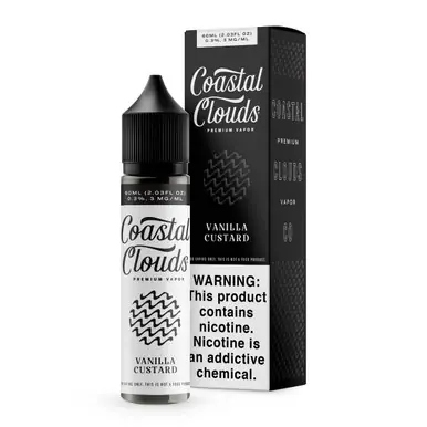Vanilla Custard 60ml E-Juice | Coastal Clouds