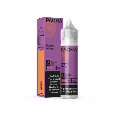 Purple Mango Synthetic Nicotine 60ml E-Juice | Pacha