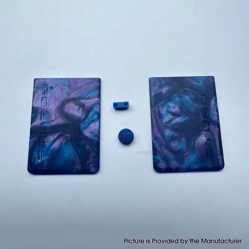 Replacement Cover Panel Plate for LVE Orion 2 II / LVE Orion 2 II Pro Pod System - Blue. Resin (2 PCS)