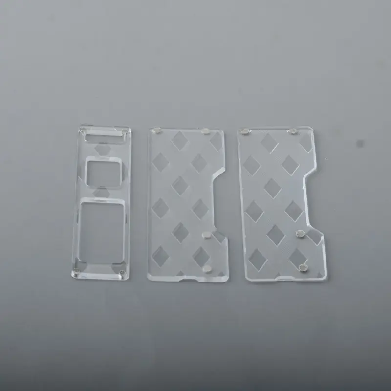 Authentic MK MODS Replacement Panel Plate Doot Kit for Veepon Royal V I3 AIO Mod - Translucent