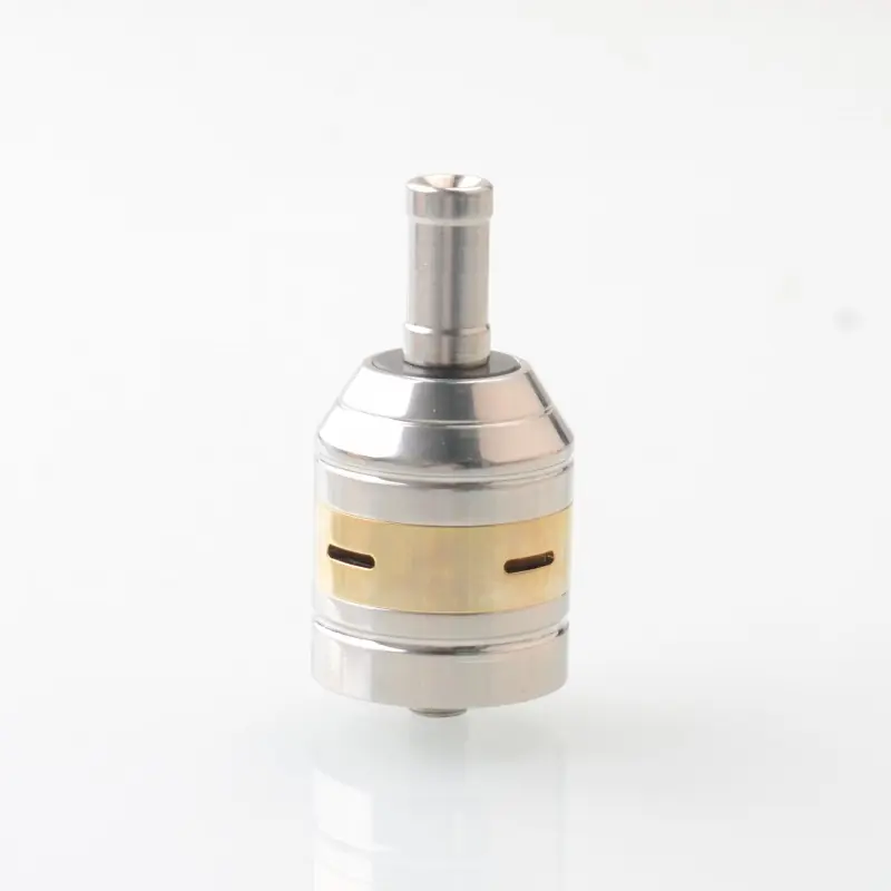 Zenith V3 Style RDA Rebuildable Dripping Atomizer - Silver, Stainless Steel, 26mm Diameter