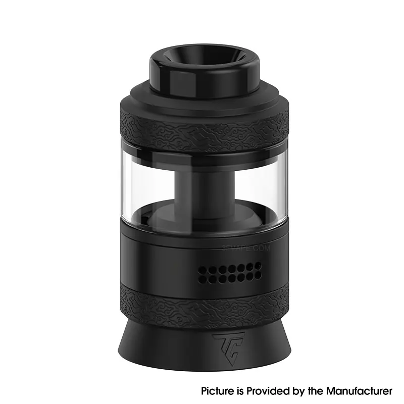 Authentic Thunder Cloud x Coilturd AN Rebuildable Tank Atomizer RTA - Matte Black LE, 3.5ml / 4.5ml, 25mm Diameter