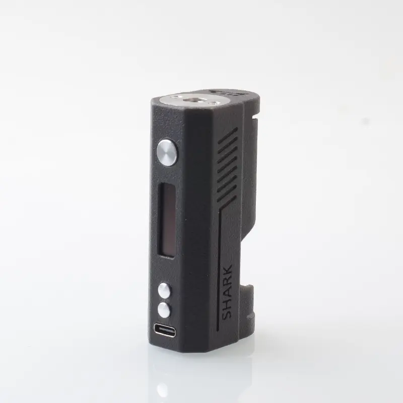 3D Print Dark Shark 80W Box Mod - Black, VW 1~80W, 1 x 18650