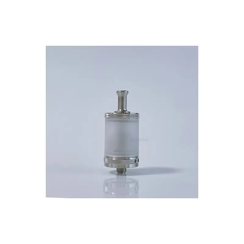 RekaVape Taifun GTR Style MTL RTA Rebuildable Tank Atomizer - Silver, 316 Stainless Steel + PC, 4.0ml, 23mm Diameter