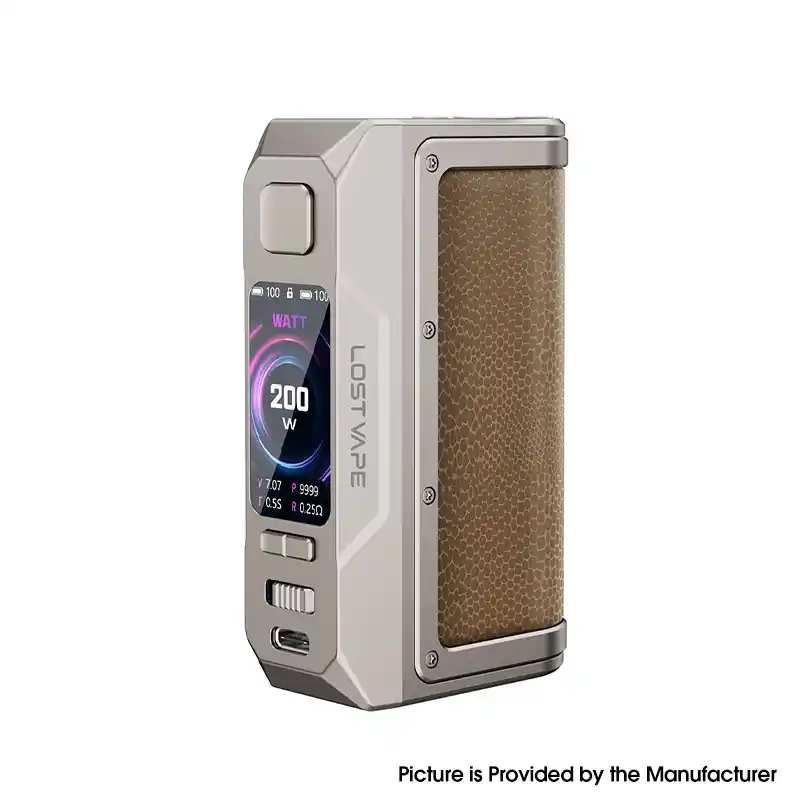[Ships from Bonded Warehouse] Authentic Lost Vape Thelema Q200 Pro 200W Box Mod - Desert Defender, VW 5~200W, 2 x 18650