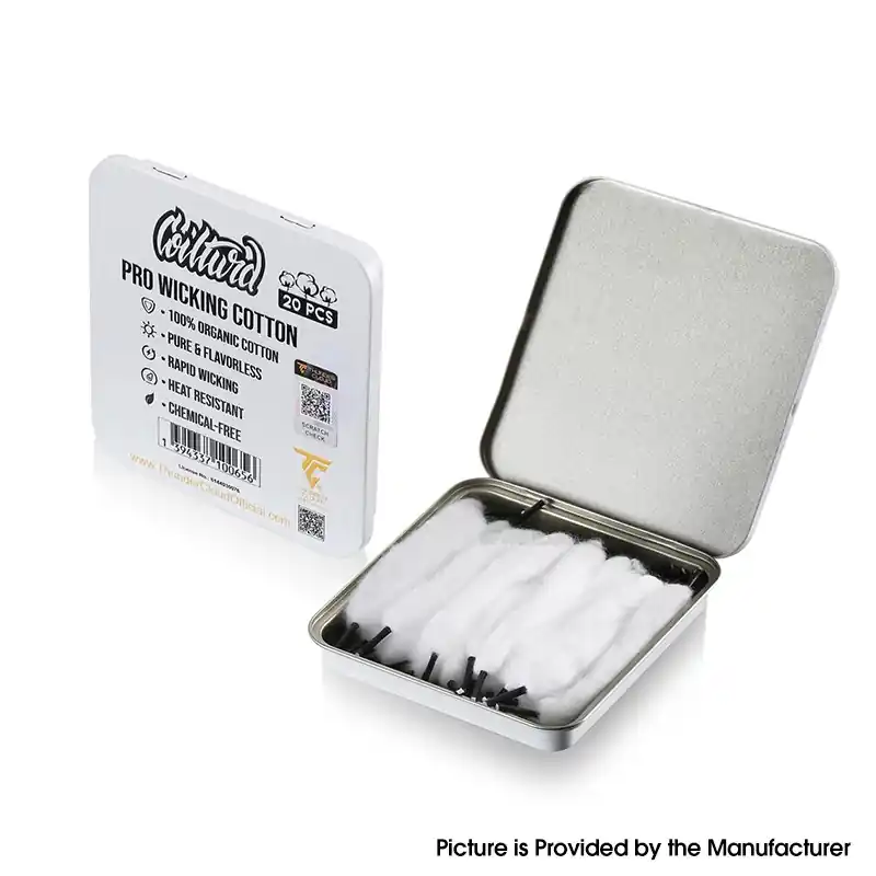 Authentic Thunder Cloud ThunderCloud x Coilturd AN RTA Replacement Shoelace Cotton - Dual Head, 3.0mm / 3.5mm (20 PCS)