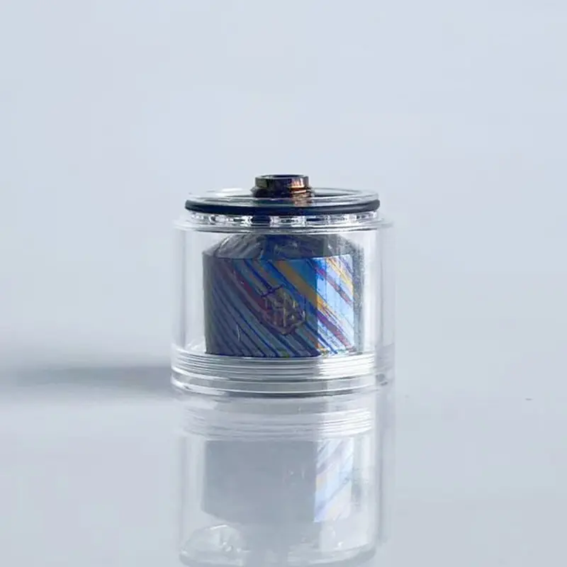 RekaVape Replacement Tank Tube + Chimney Kit for RekaVape Four One Five 415V2 415 V2 Style MTL RTA - PC + Titanium Damascus