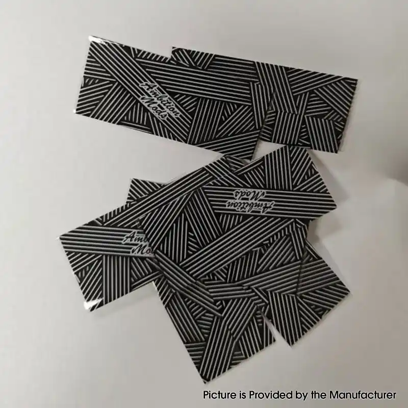 Authentic Ambition Mods 18650 Universal Battery Wrapper Skin Sticker - Type A (10 PCS)