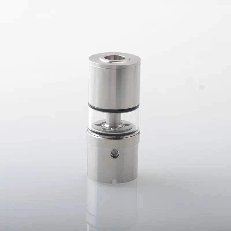 YFTK All in One Tank Cap 7.0ml for Flash e-Vapor V4.5S+ / V4.5 Style RTA - Silver, Upgrade Version