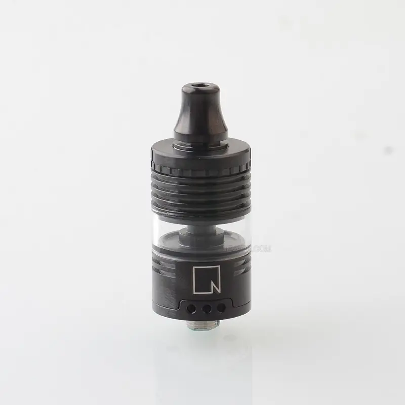 YFTK Vico Style MTL / RDL RTA Rebuildable Tank Atomizer - Black, 4ml, 22mm Diameter