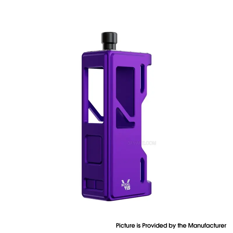 Authentic Veepon Royal V i3 60W DNA60 AIO Box Mod - Neon Purple, VW 1~60W, 1 x 18650, Compatible with DotAIO tanks, DNA60 Chip