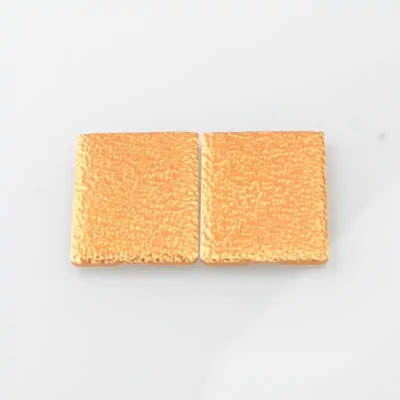 Replacement Front + Back Cover Panel Plate for LVE Orion II Pro AIO Kit - Gold, Aluminum Alloy (2 PCS)