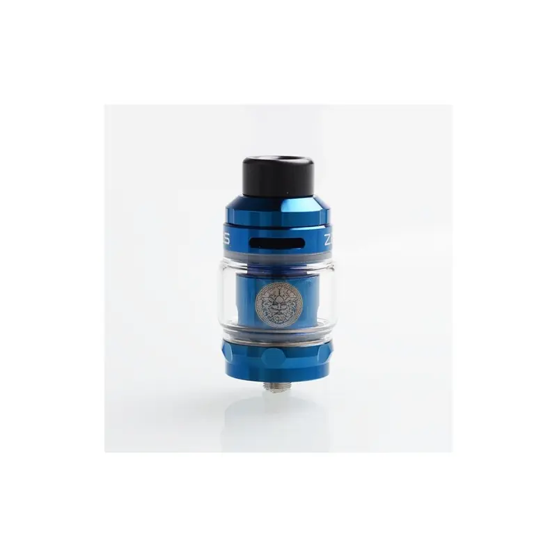 [Ships from Bonded Warehouse] Authentic GeekVape Zeus Sub Ohm Tank Atomizer - Blue, SS + Glass, 2ml / 5ml, 26mm Diameter
