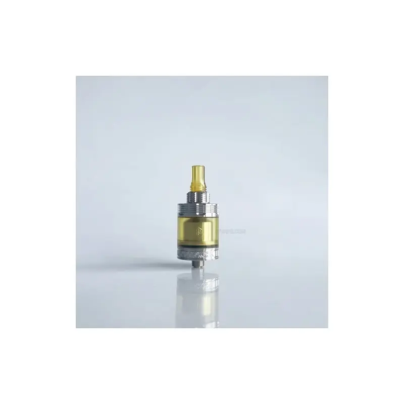RekaVape Four One Five 415V2 415 V2 Style Short MTL RTA Atomizer - Silver, 316SS + PEI, 22mm, Diameter