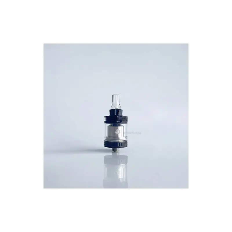 RekaVape Four One Five 415V2 415 V2 Style Short MTL RTA Atomizer - Black, 316SS + PC, 22mm, Diameter