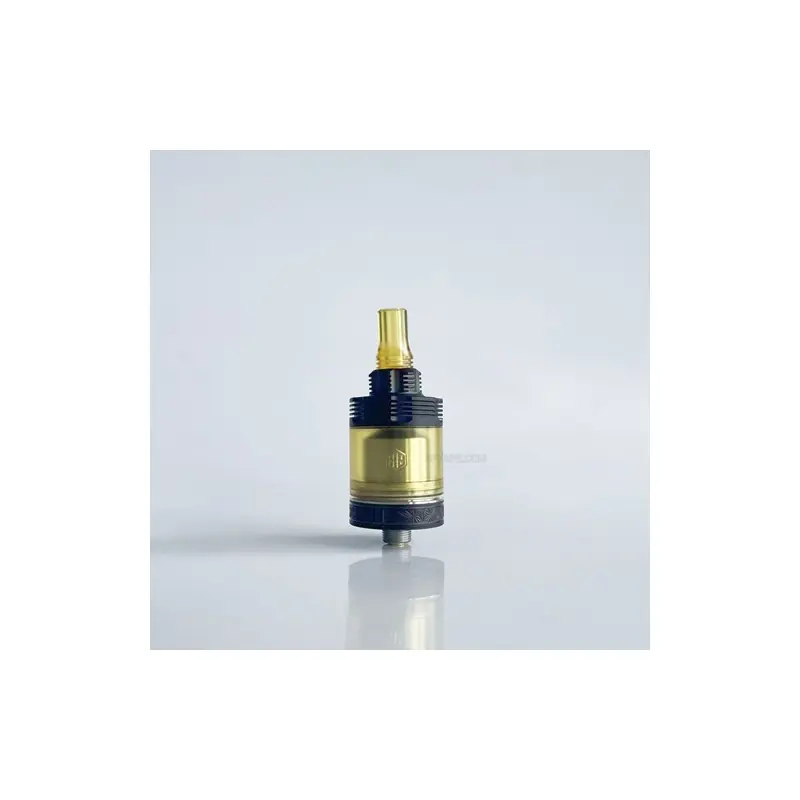 RekaVape Four One Five 415V2 415 V2 Style Short MTL RTA Atomizer - Black, 316SS + PEI, 22mm, Diameter