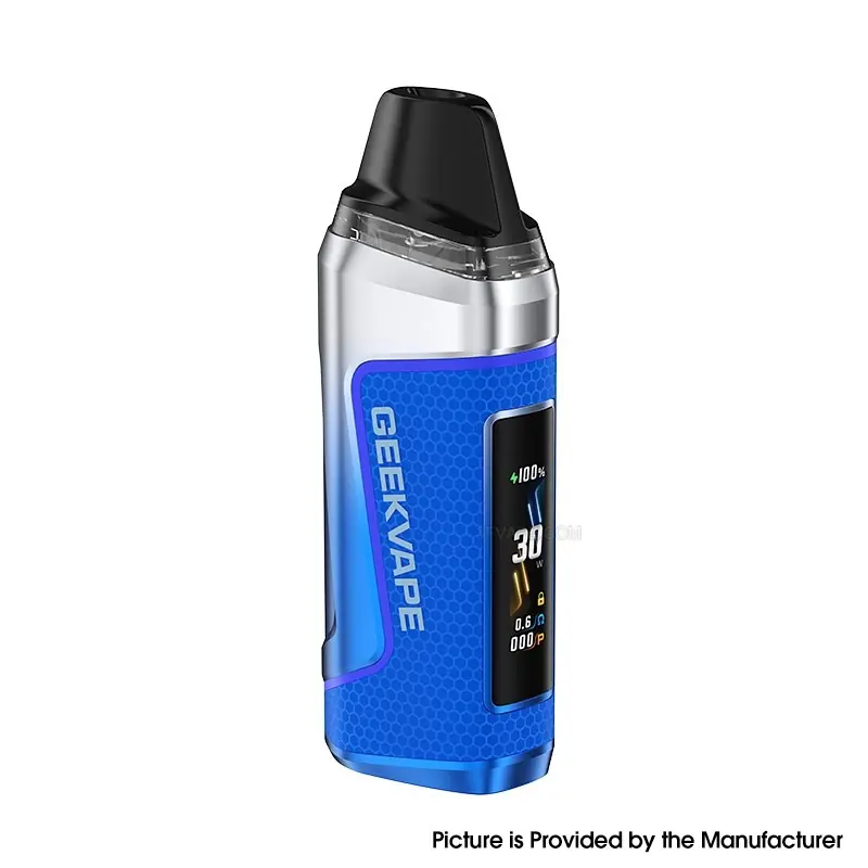 [Ships from Bonded Warehouse] Authentic Geekvape Aegis Nano 3 30W Pod System Kit - Arctic Blue, 1600mAh, 3ml, 0.6ohm / 1.2ohm