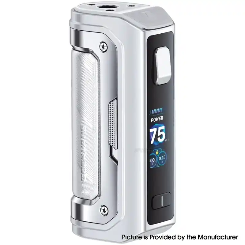 [Ships from Bonded Warehouse] Authentic GeekVape Aegis Mini 5 Box Mod - Polar Silver, VW 5~100W, 3200mAh