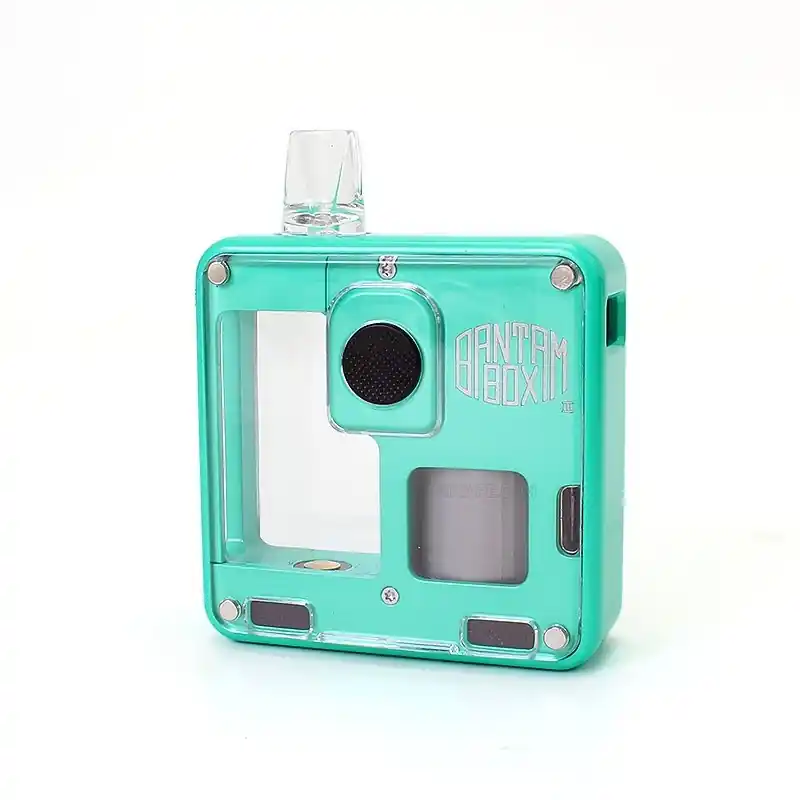 Authentic SXK Bantam V3 AIO Boro Box Mod Kit - Green, VW 5~30W, 1 x 18350, Compatible with BB / Billet Boro Tank