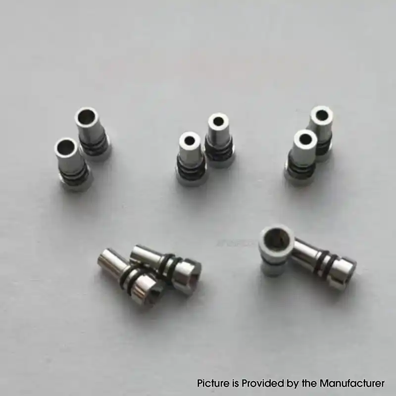 YFTK Air Pins Set for Ambition Mods Bishop 22mm MTL RTA - 2 x 0.9, 2 x 1.2, 2 x 1.4, 2 x 1.6, 2 x 2.0mm (10 PCS)
