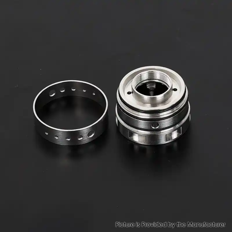 YFTK Replacement AFC Cap for Ambition Mods Bishop MTL RTA 2.0ml / 4.0ml - Silver