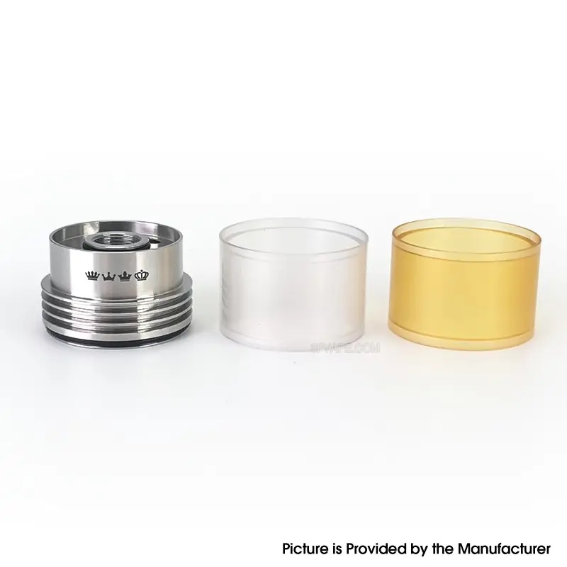 SXK Extender Tank Tube Set for Monarchy Ost Old School MTL / DL RTA Atomizer - 316 Stainless Steel + PCTG + PEI
