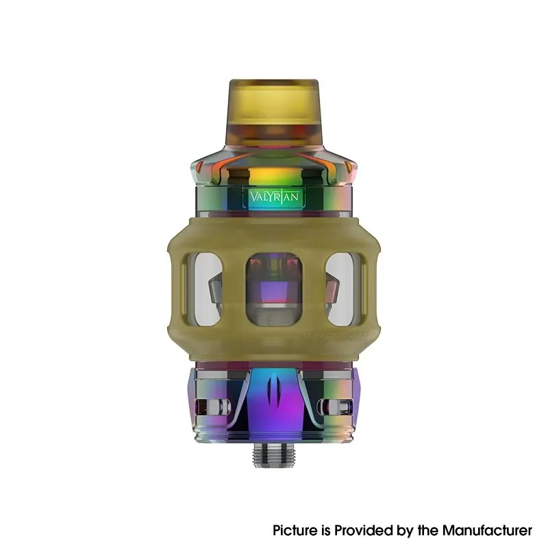 [Ships from Bonded Warehouse] Authentic Uwell Valyrian 4 Sub Ohm Tank - Neon Rainbow, 8.5ml, 0.18ohm / 0.35ohm, 32mm Diameter