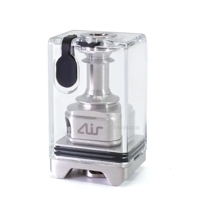SXK GKI Air Style RBA Tank Full Kit for Boro / Billet / DotAIO V1 / V2 - Silver, 1.0 / 1.2 / 2.0 / 2.5 / 3.0 / 3.5 / 4.0mm