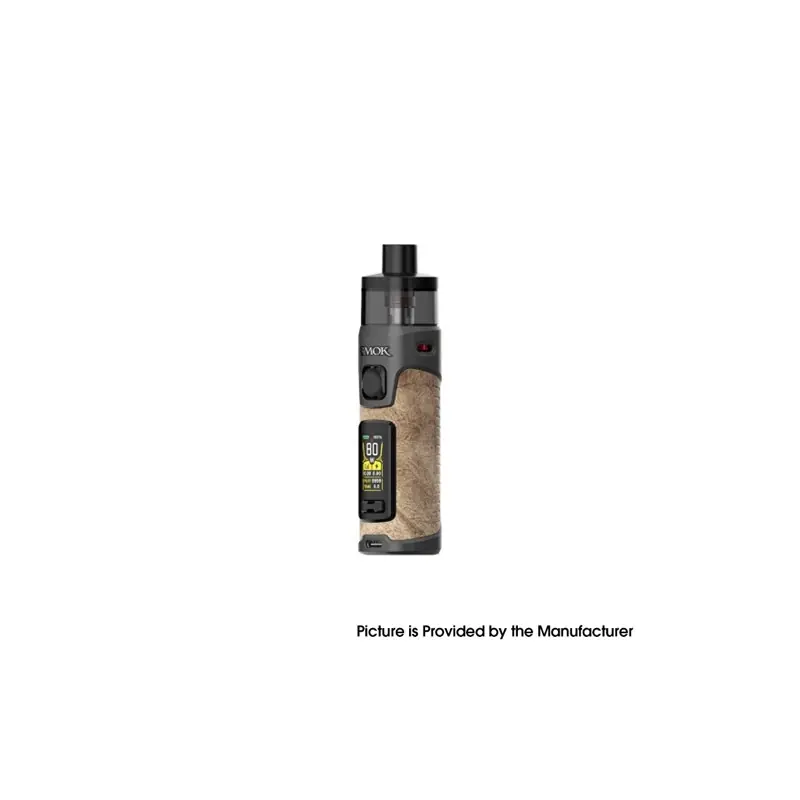 [Ships from Bonded Warehouse] Authentic SMOK RPM 5 Pod Mod Kit - Brown Leather, 2000mAh VW 5~80W, 6.5ml, 0.15ohm / 0.23ohm