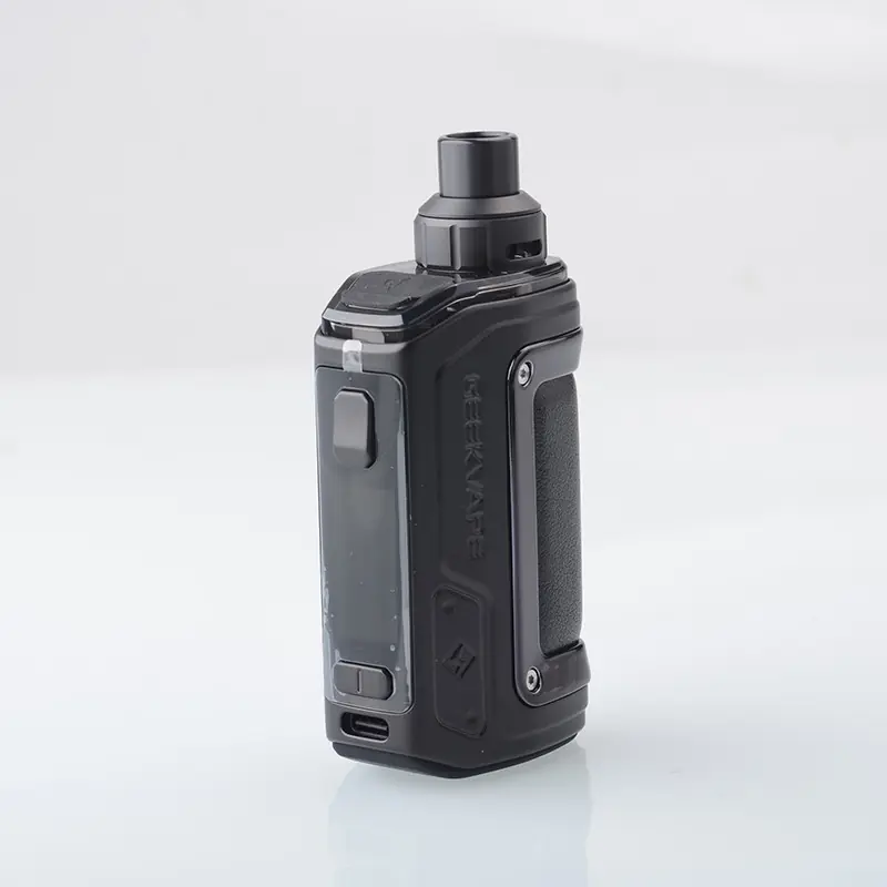 [Ships from Bonded Warehouse] Authentic GeekVape H45 Aegis Hero 2 45W Pod System Mod Kit - Black, 1400mAh, 5~45W, 4ml