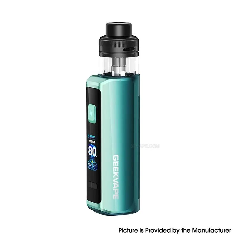 [Ships from Bonded Warehouse] Authentic GeekVape Aegis Force 80W Pod Mod Kit - Moss Green, 3200mAh, 5ml, 0.2ohm / 0.4ohm