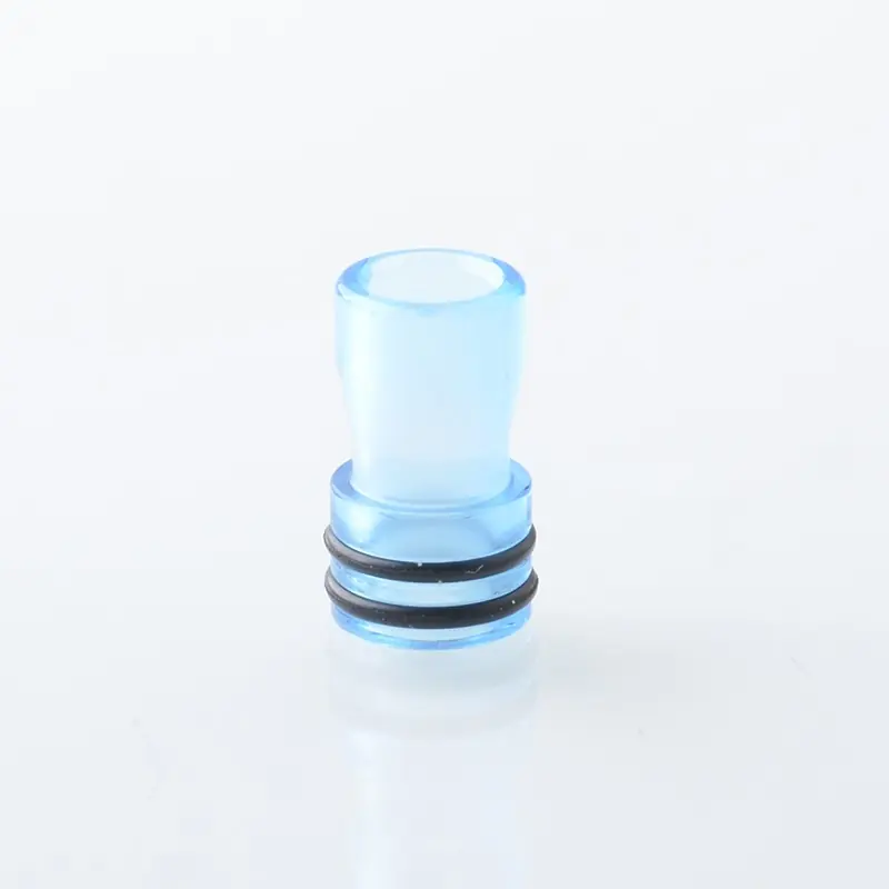 Monarchy Tapered Style 510 Drip Tip - Translucent Blue, Acrylic