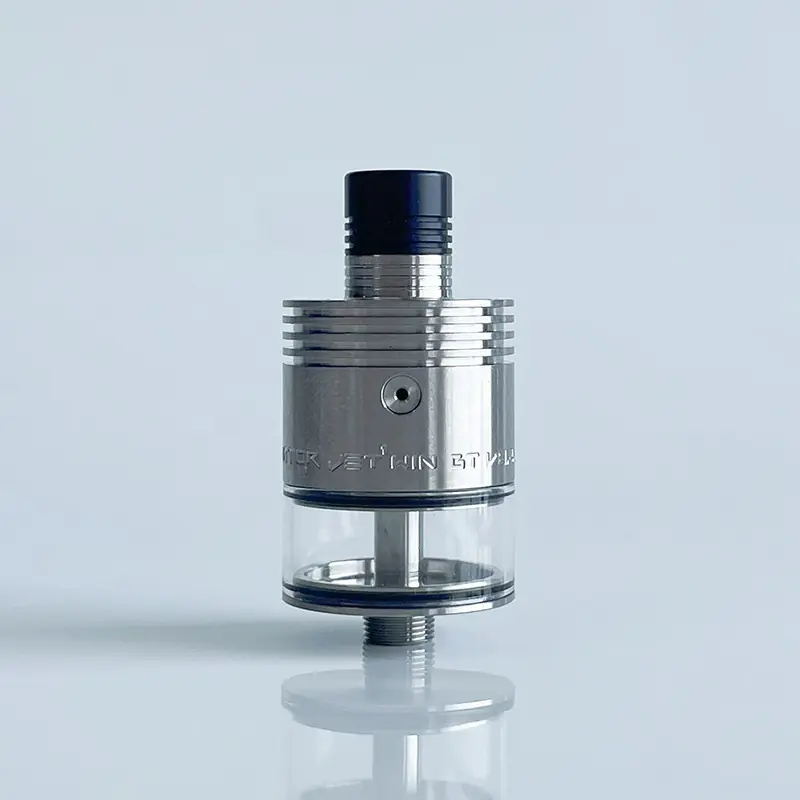 Rekavape Paravozz Terminator Jet'Win GT V8.2.S.ML. Mini Style RDTA - Titanium Alloy, Air Pin 1.0, 1.1, 1.2, 1.3, 1.4, 1.6mm
