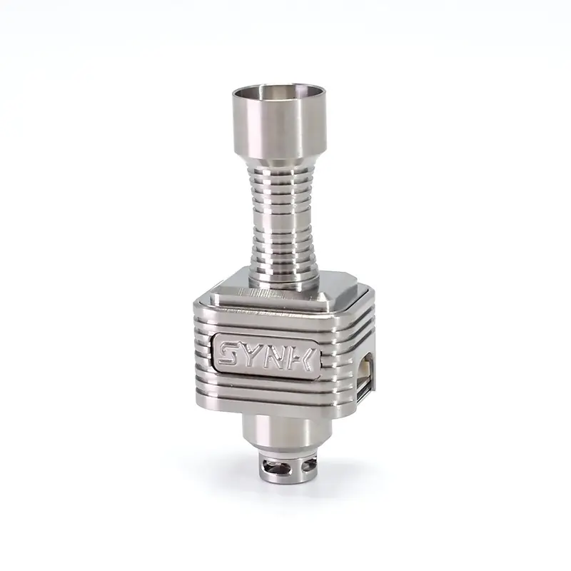 SXK Lynk Synk Style RBA Bridge for Billet / Boro Mod - Titanium Alloy, 9 x Air Pin 1.0, 1.2, 1.5, 2.0, 2.5, 3.0, 3.5, 4.0, 4.5mm