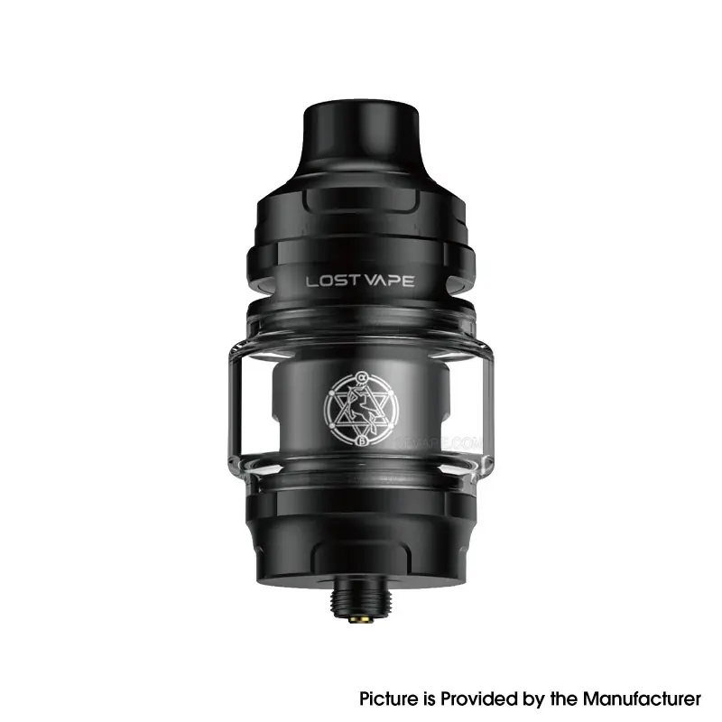 [Ships from Bonded Warehouse] Authentic Lost Vape Centaurus Sub Ohm V2 Tank Atomizer - Black, 5ml, 0.15ohm / 0.3ohm, 26mm