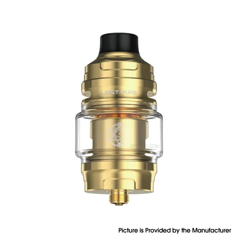 [Ships from Bonded Warehouse] Authentic Lost Vape Centaurus Sub Ohm V2 Tank Atomizer - Gold, 5ml, 0.15ohm / 0.3ohm, 26mm