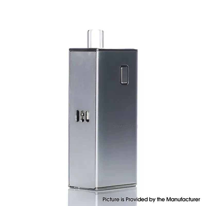 Authentic Veepon Tita AIO 60W All-In-One System - Alloy sliver, VW 1~60W, 1 x 18650, VW 1~60W, 0.25ohm / 0.6ohm, 2.7ml