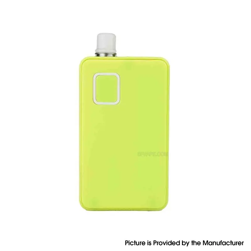 Authentic Veepon Kuka AIO 60W Boro Box Mod Kit - Neon Green, VW 1~60W, 1 x 18650, 0.3 / 0.6ohm, 5ml, VP60 Chip
