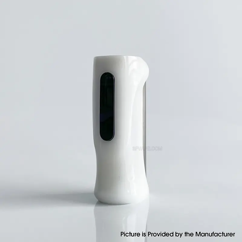 Rekavape Stratum V10 Style DNA60 60W VW Box Mod - Bright White, Delin + SS, 1~60W, 1 x 18650, Evolv DNA60 Chipset