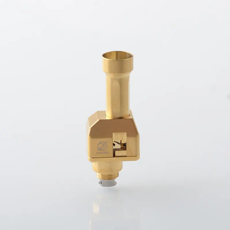 Rekavape Psychomod Xcentred Style RBA Bridge for Billet / BB / Boro Mod - Gold, 316SS, 5 PCS Air Pin 1.5 / 2.0 / 3.0 / 3.5 / 4mm