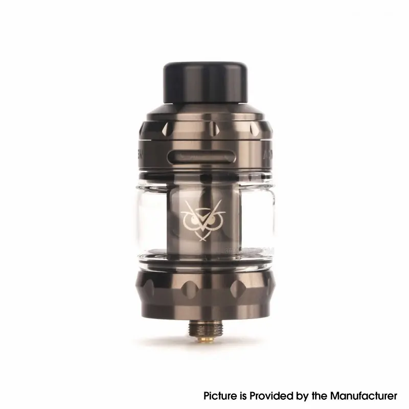 Authentic Advken OWL Pro Sub Ohm Tank Atomizer - Gun Metal, 4.0ml / 5.0ml, 0.2ohm / 0.4ohm, 29mm