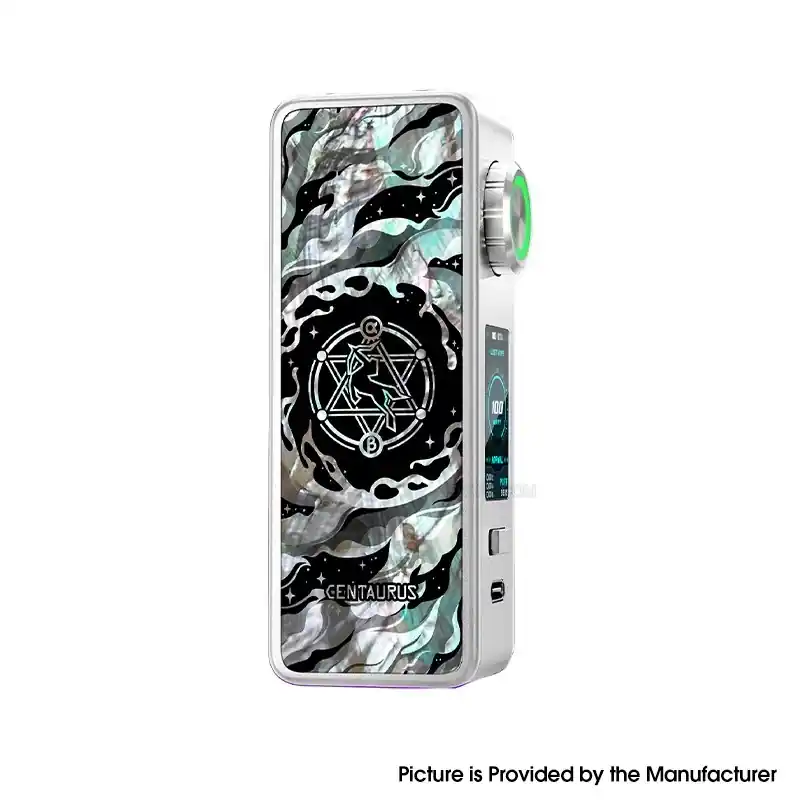 [Ships from Bonded Warehouse] Authentic Lost Vape Centaurus M100 Box Mod - Moonlight Shell, VW 5~100W, 1 x 18650