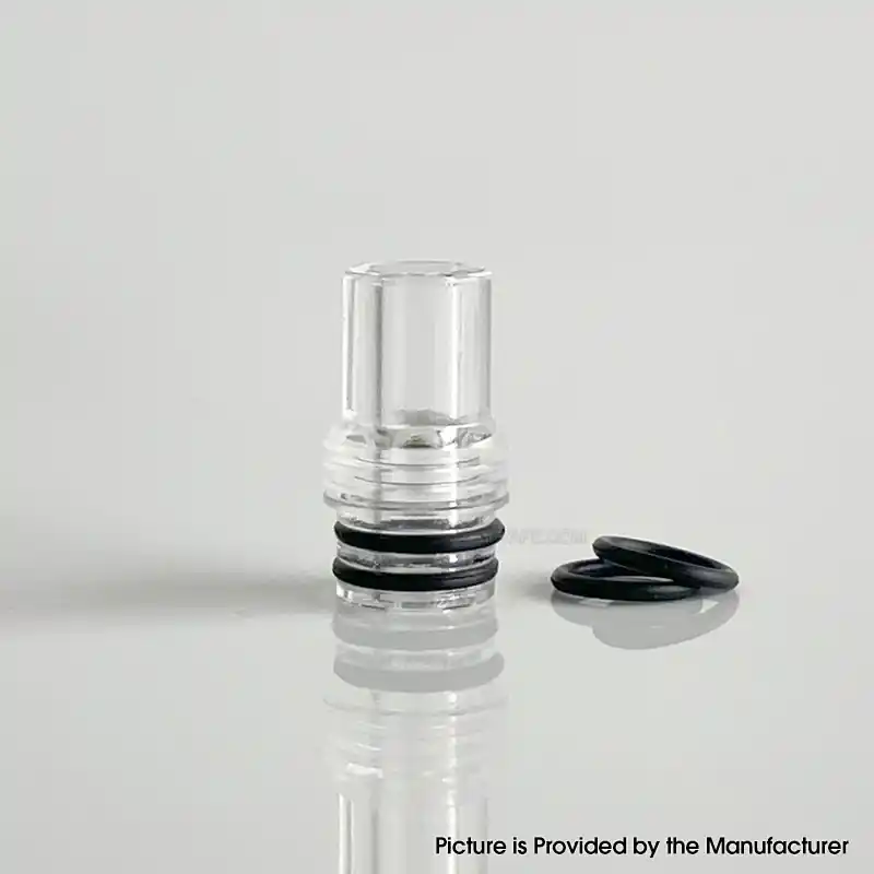 Rekavape Kuma Style 510 Drip Tip for RDA / RTA / RDTA Atomizer - Translucent, PCTG
