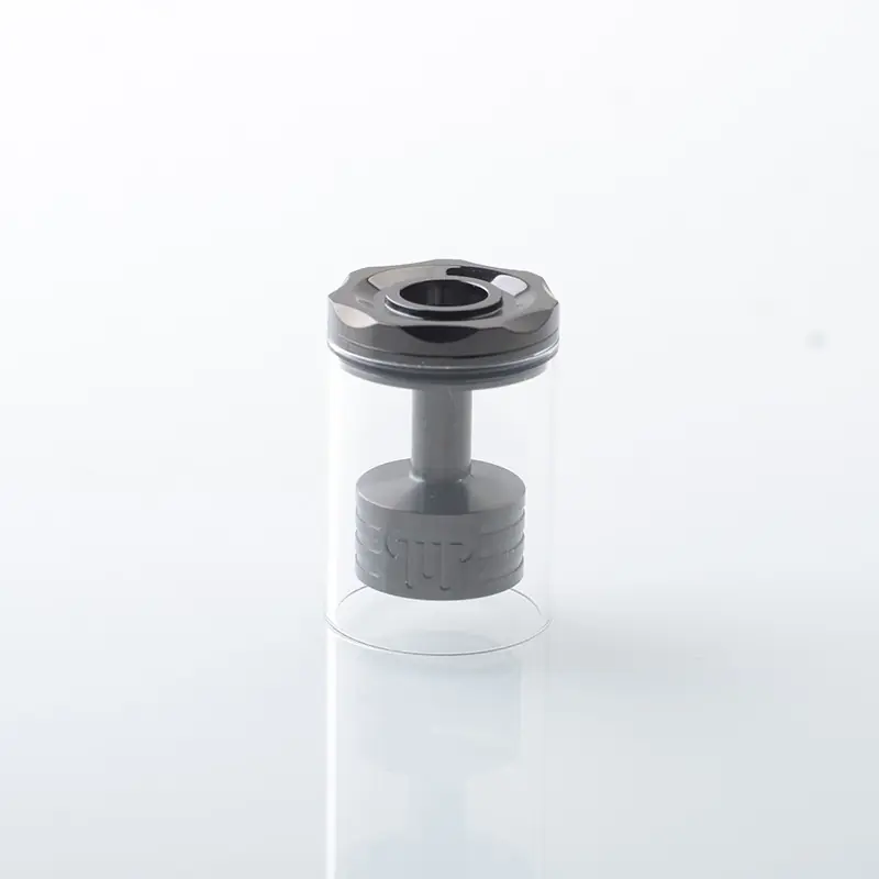 Rekavape Replacement Top Refilling Tank Tube Kit for Diplomat Style RDL RTA / Diplomat Style MTL RTA - Black, 5.0ml